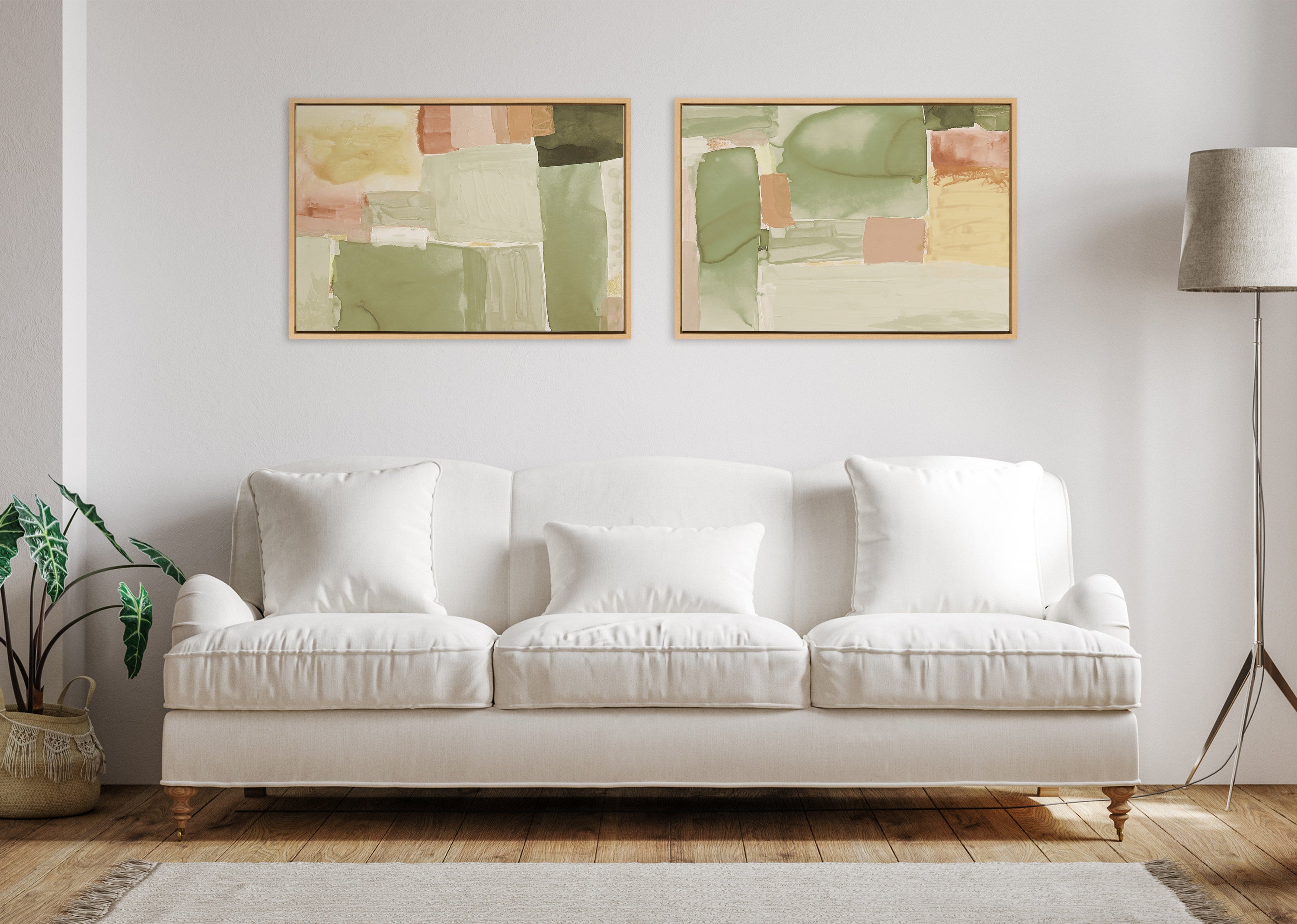 Art Set 2 Piece Set 23x33 Sylvie Natural 6