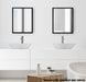 Decorative Wall Mirror Black 25.5x37.5 6