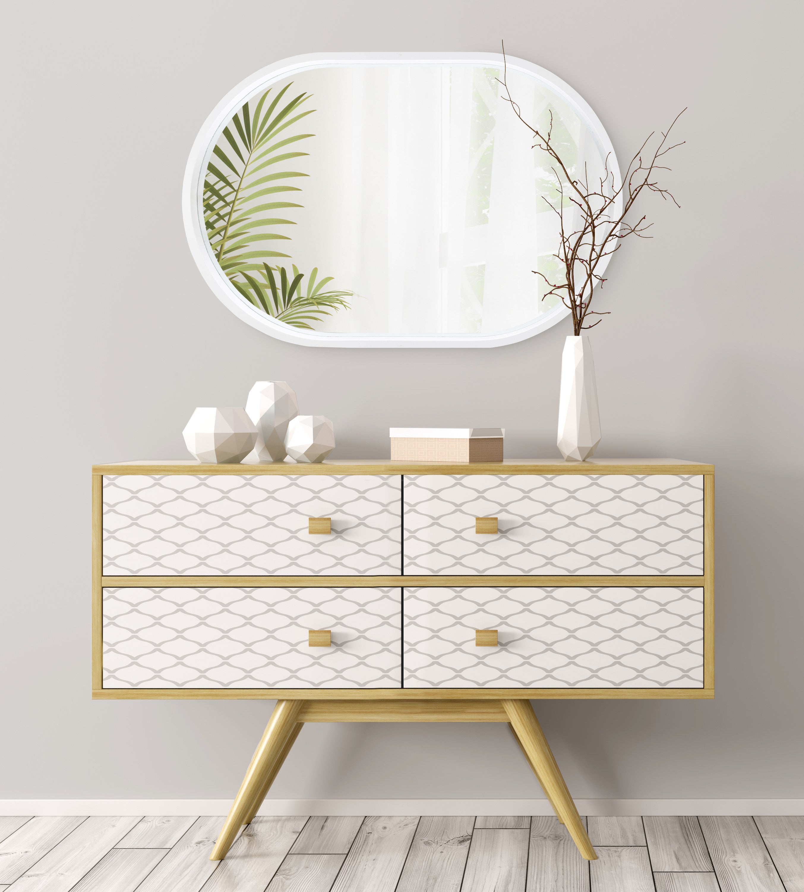 Capsule Mirror White 20x30 7