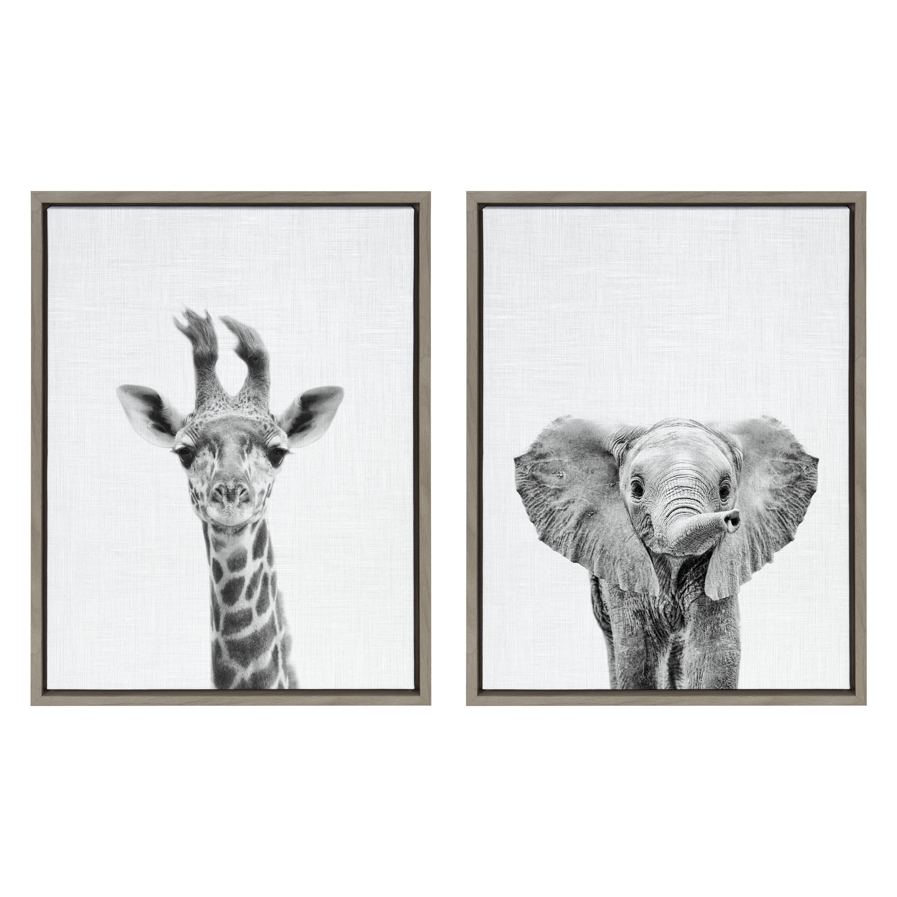 Art Set Sylvie Graywash 2 Piece Set 18x24 1
