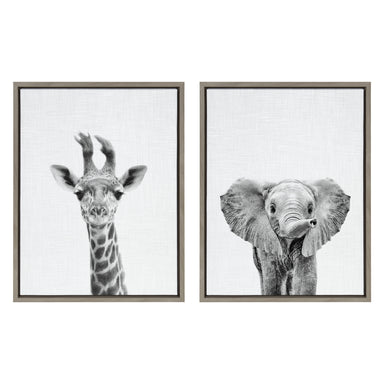 Art Set Sylvie Graywash 2 Piece Set 18x24 1