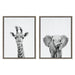 Art Set Sylvie Graywash 2 Piece Set 18x24 1