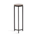 Drink Table Brown Black 9x9x23 5