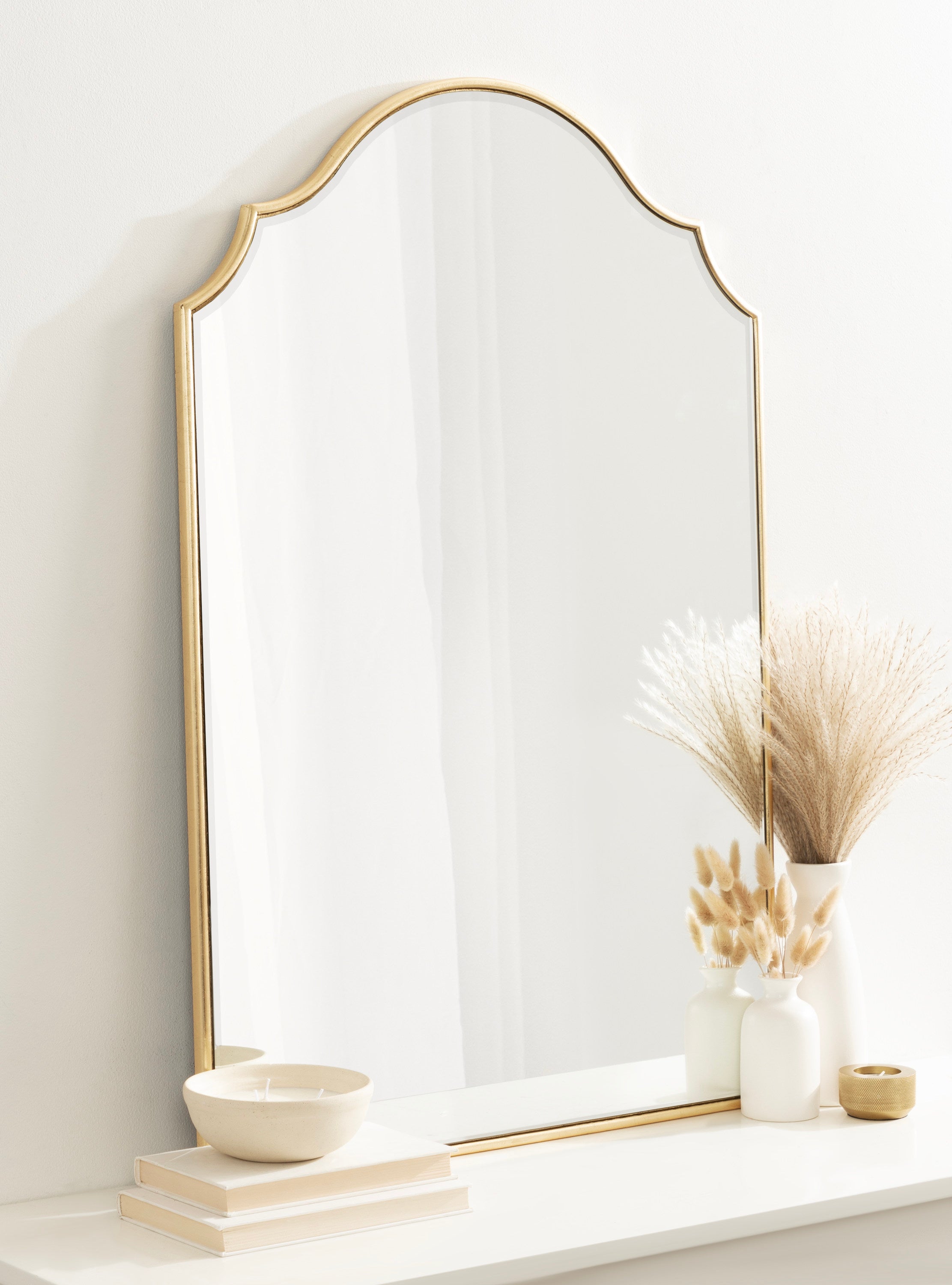 Arch Mirror Gold 24x36 6