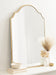 Arch Mirror Gold 24x36 6