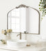 Arch Mirror 36x29 Silver 7
