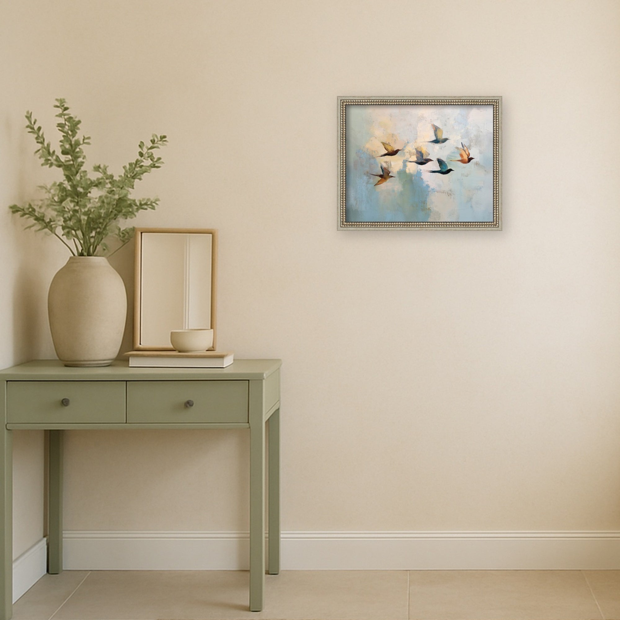 Mounted Canvas 22x18 Castellan Silver 7