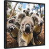 Funny Koala Selfie by The Creative Bunch Studio
