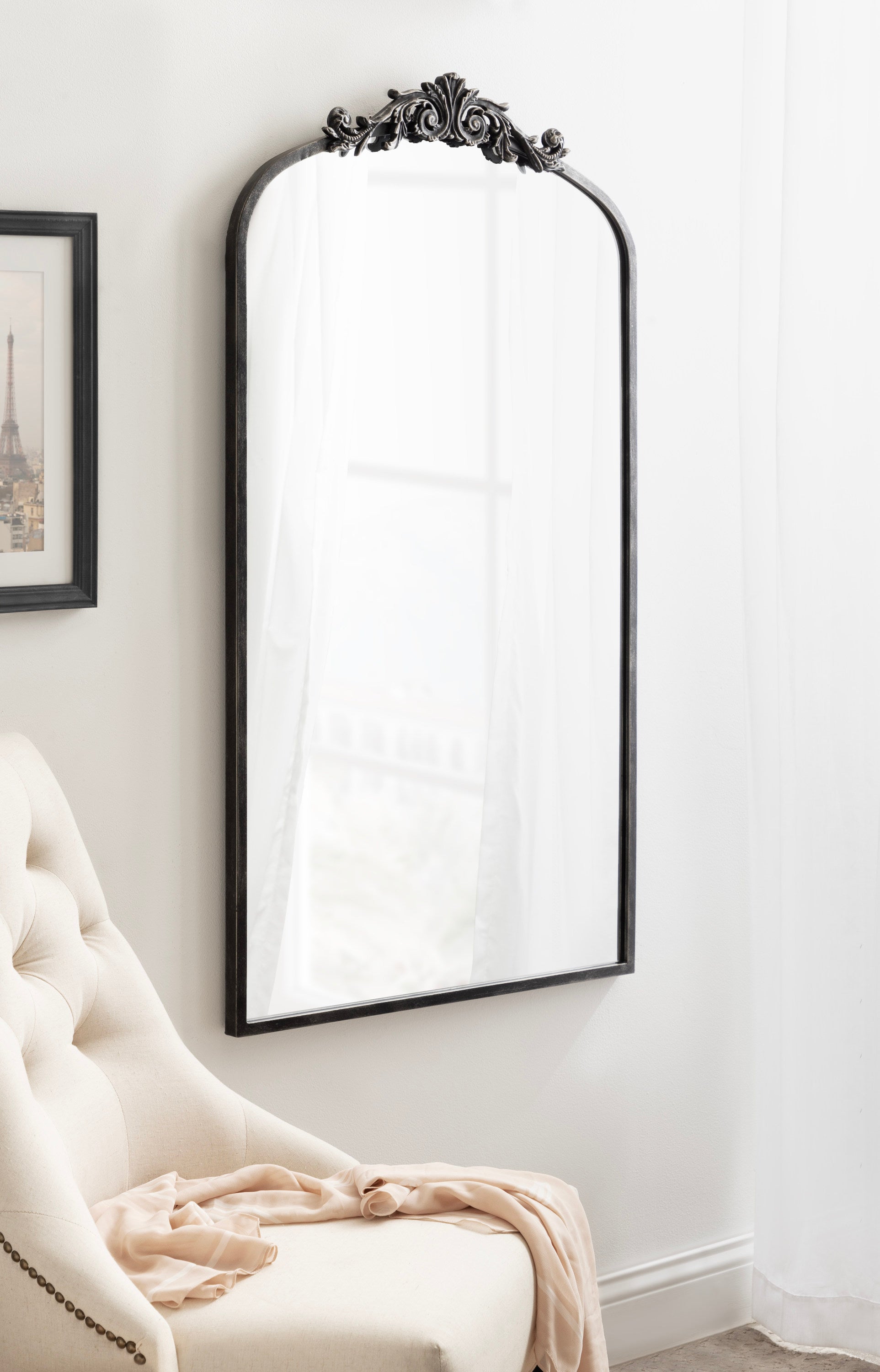 Full Length Mirror 24x42 Black 6