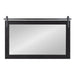 Rectangle Mirror Black 40x26 2