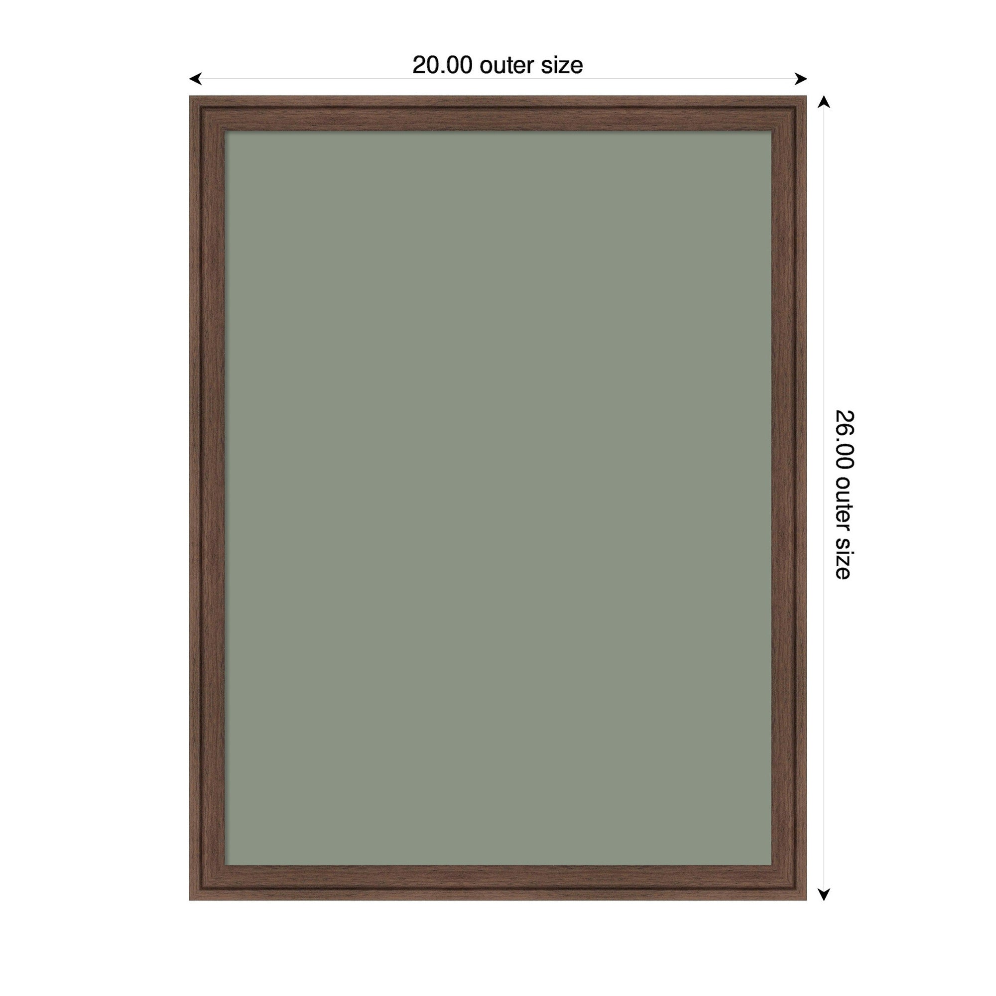 Pinboard Florence Medium Brown 20x26 2