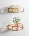 Floating Shelf Gold 2 Piece 7
