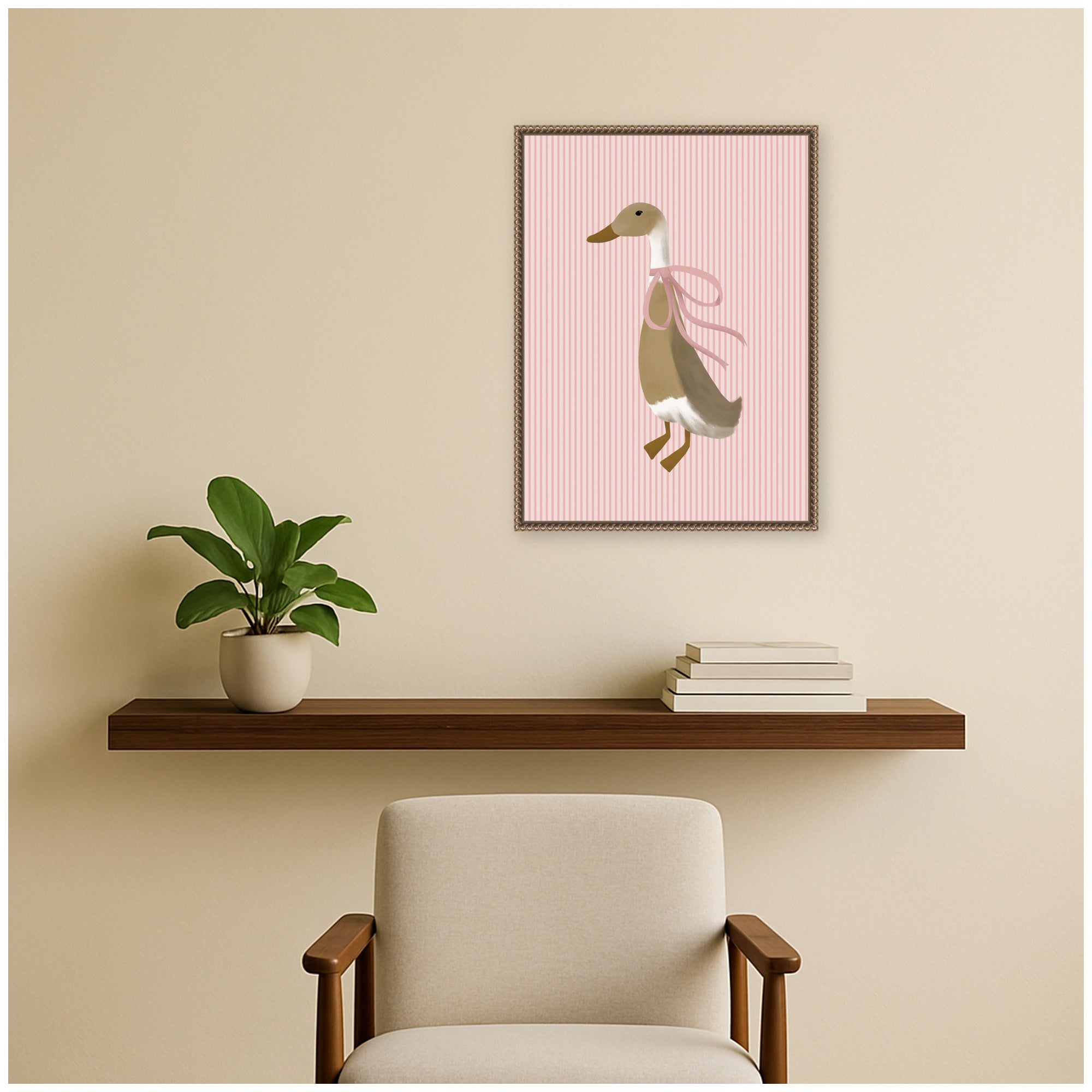 Framed Canvas 18x24 Sylvie Beaded Dark Gold 6