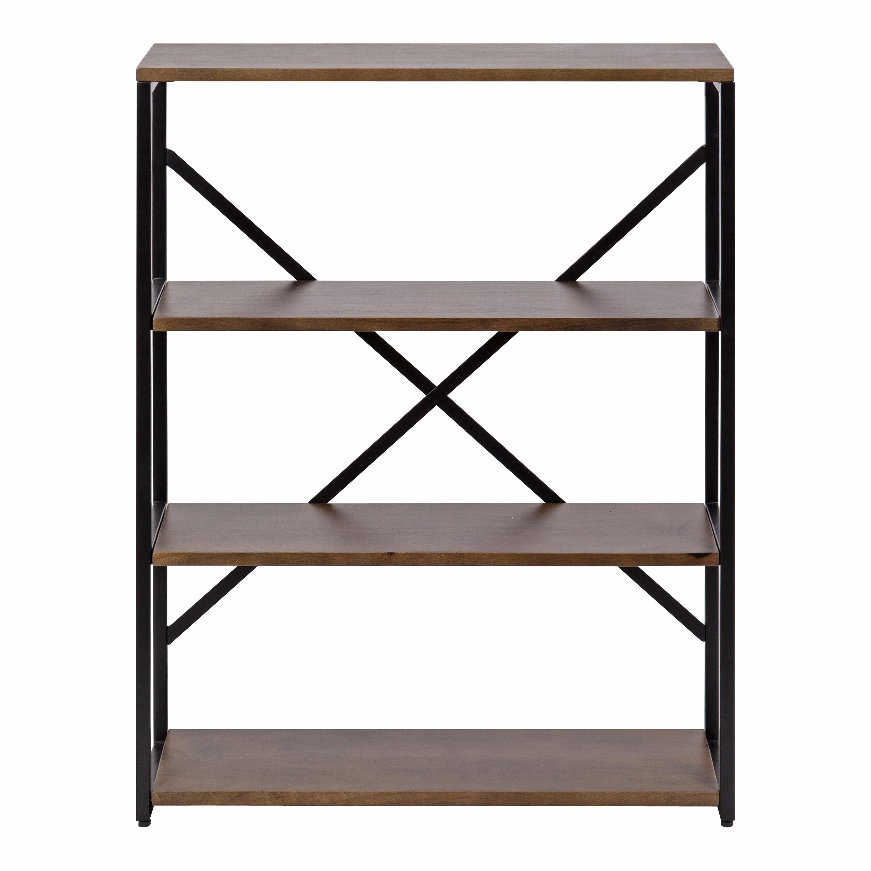 Accent Shelf Natural Black 24x32x9 3
