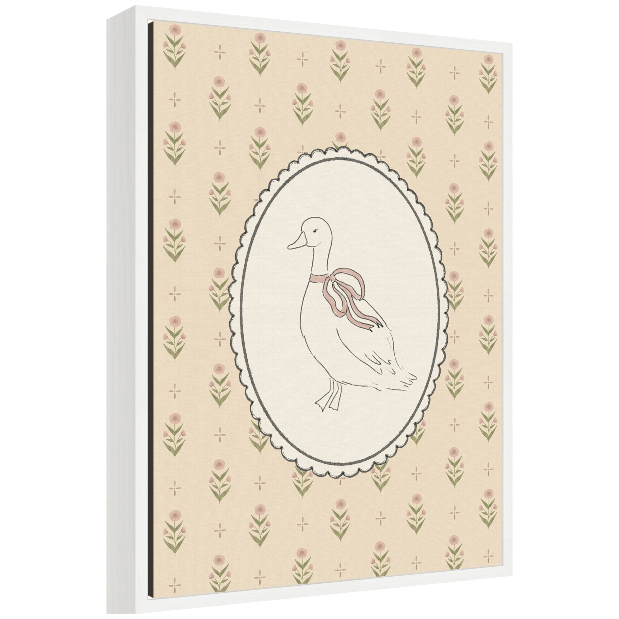 Framed Canvas 18x24 Sylvie White 1