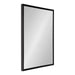 Rectangle Mirror Black 24x36 1