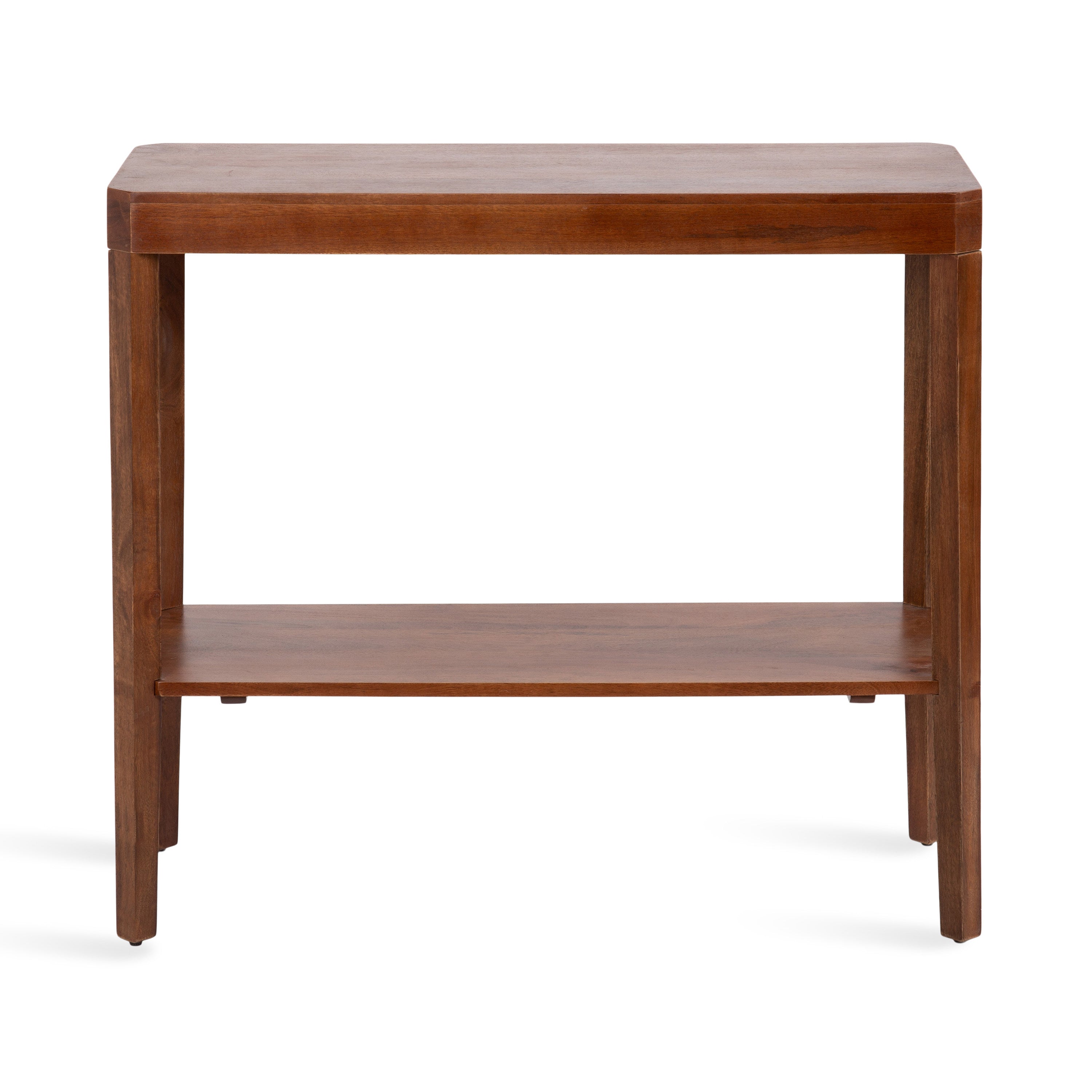 Console Table Walnut Brown 36x14x33 5