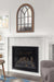 Windowpane Mirror Brown 22x28 7