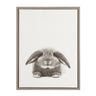 Sylvie Rabbit Framed Canvas by Simon Te of Tai Prints
