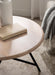 Coffee Table Whitewash Black 28x28x18 8