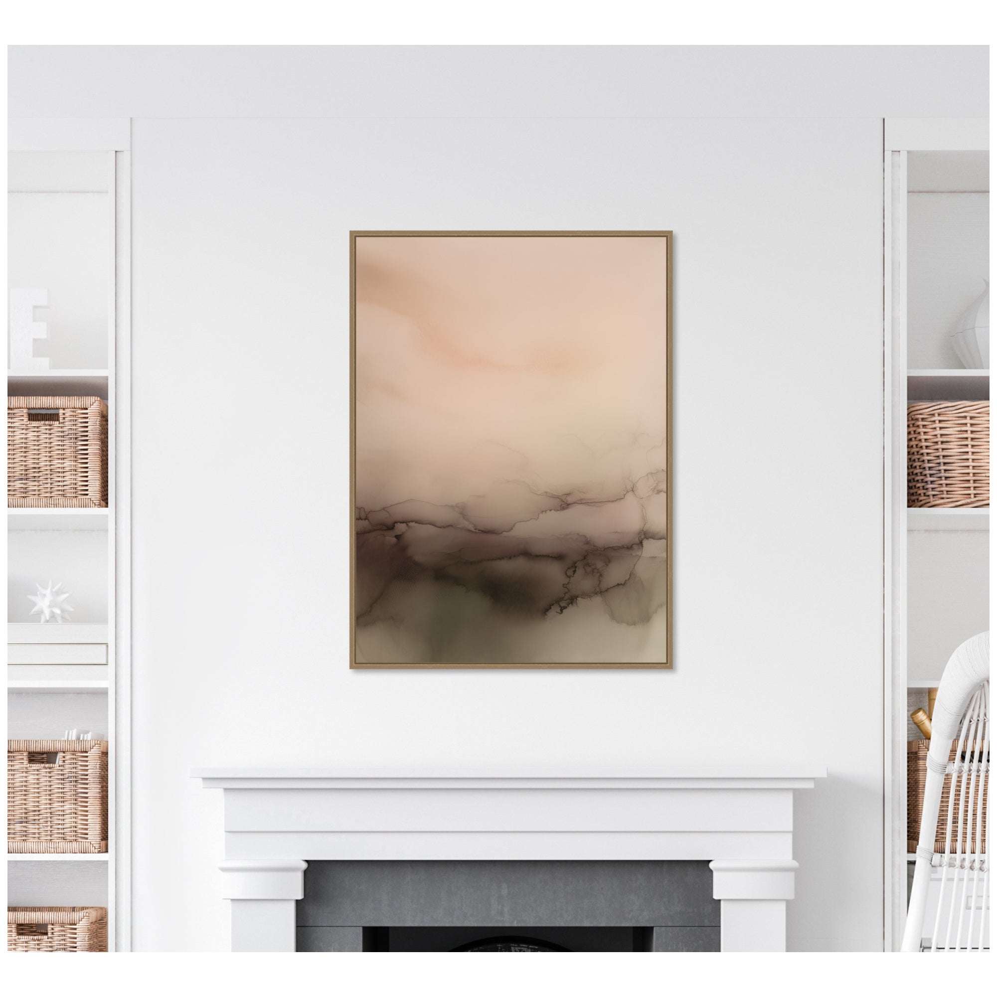 Dawn No. 3 by Amy Lighthall Framed Canvas Wall Art Print