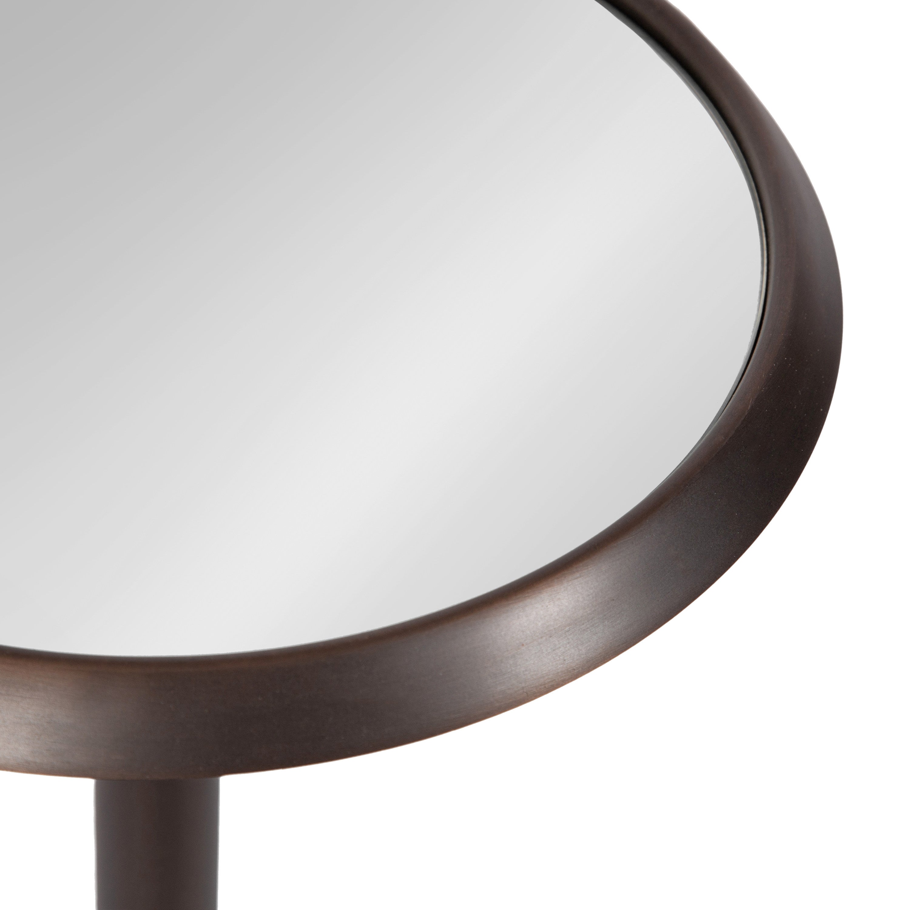Drink Table Mirror Bronze 10x10x23 3