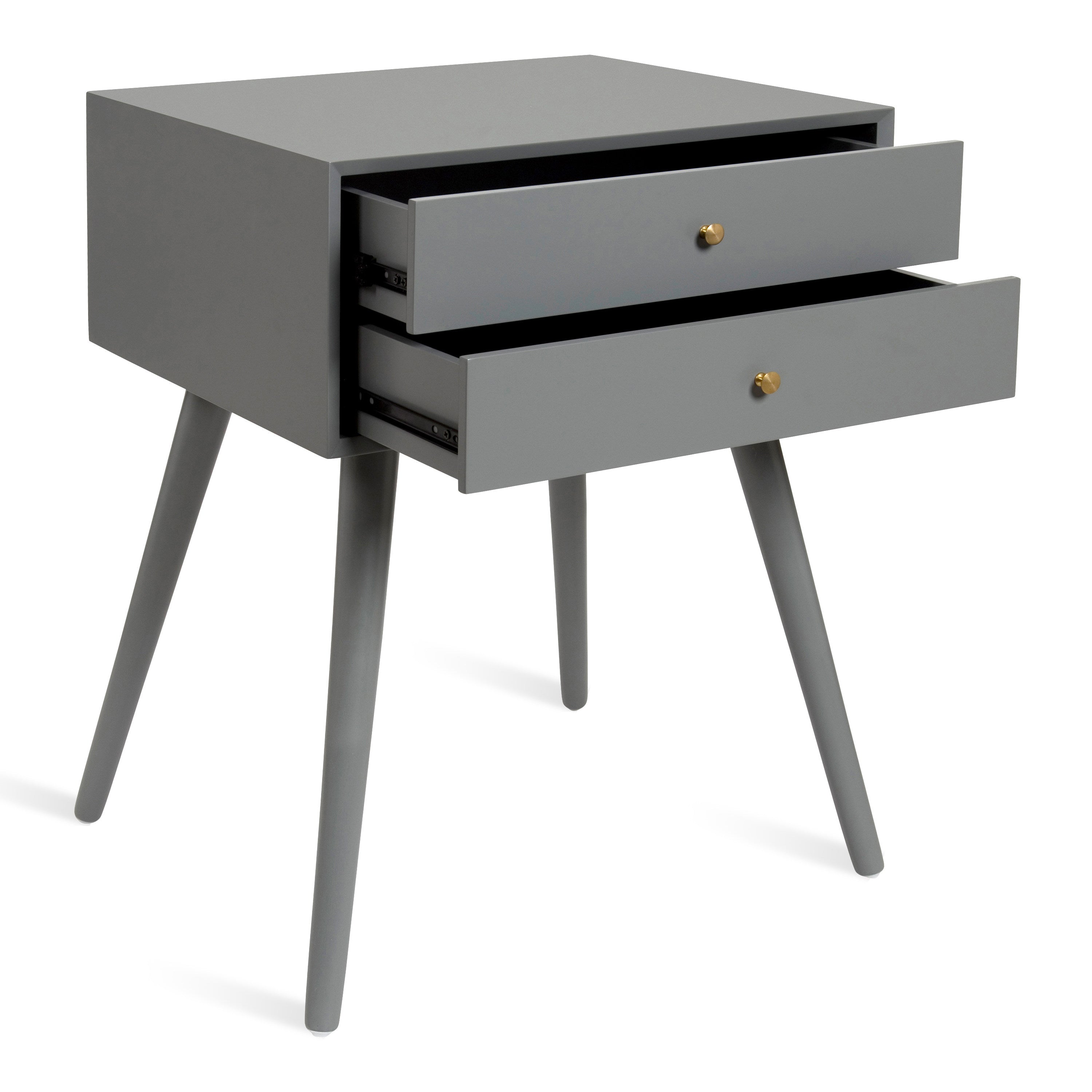 Finco Side Table with 2 Drawers
