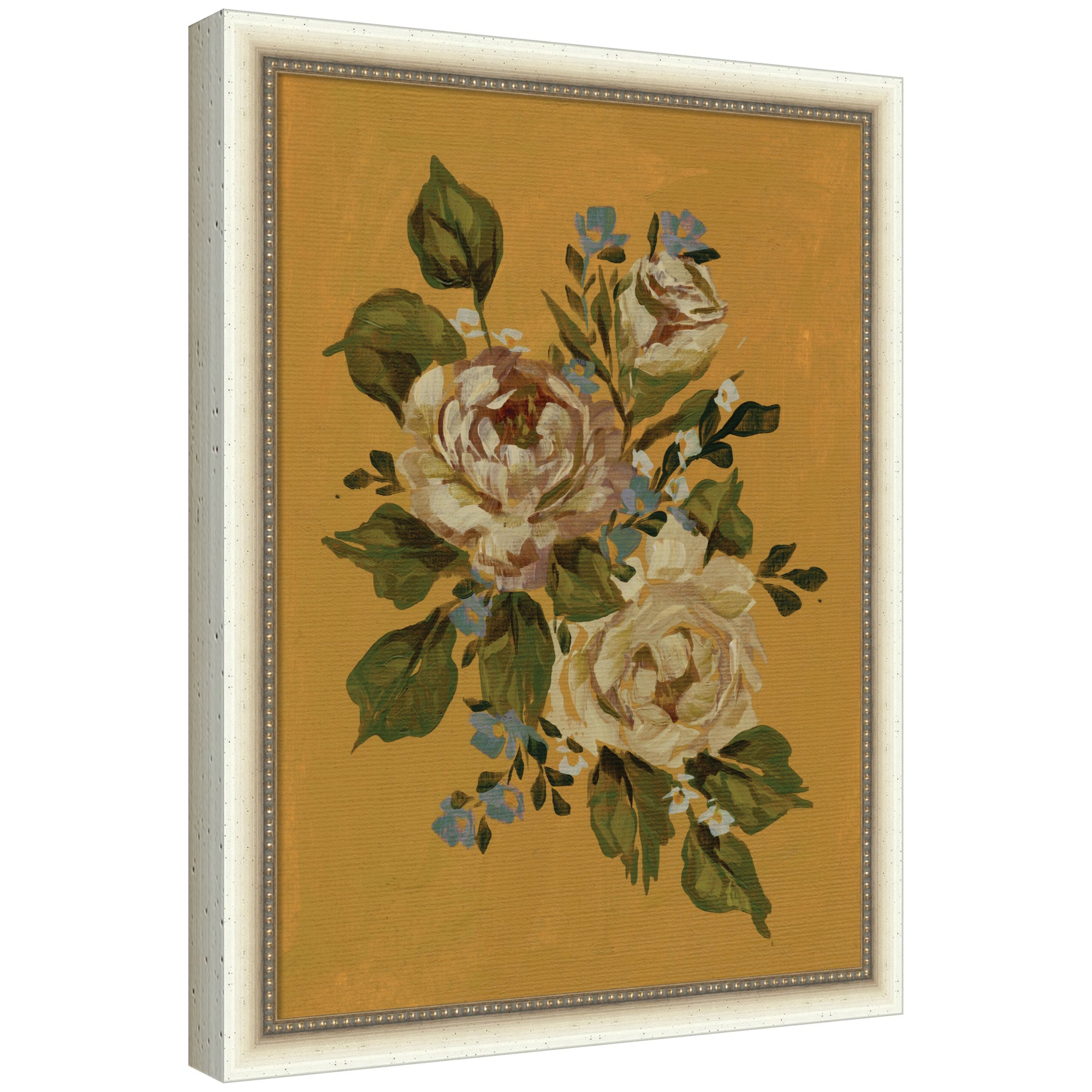 Mounted Canvas 17x22 Belmont Distress White 7