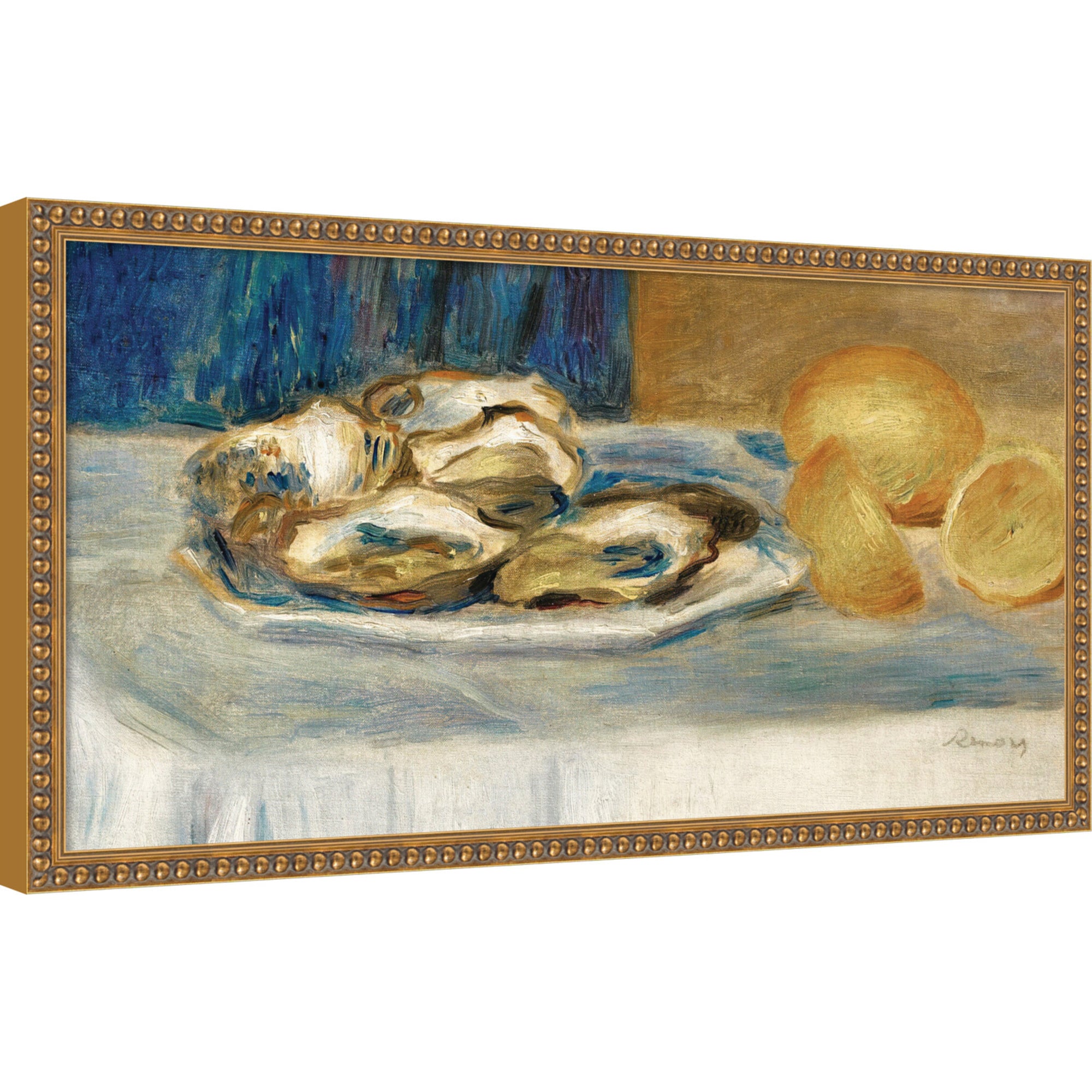 Mounted Canvas 25 x 13 Bradford Bead Gold 1