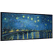 Framed Canvas 40x18 Sylvie Beaded Black 1