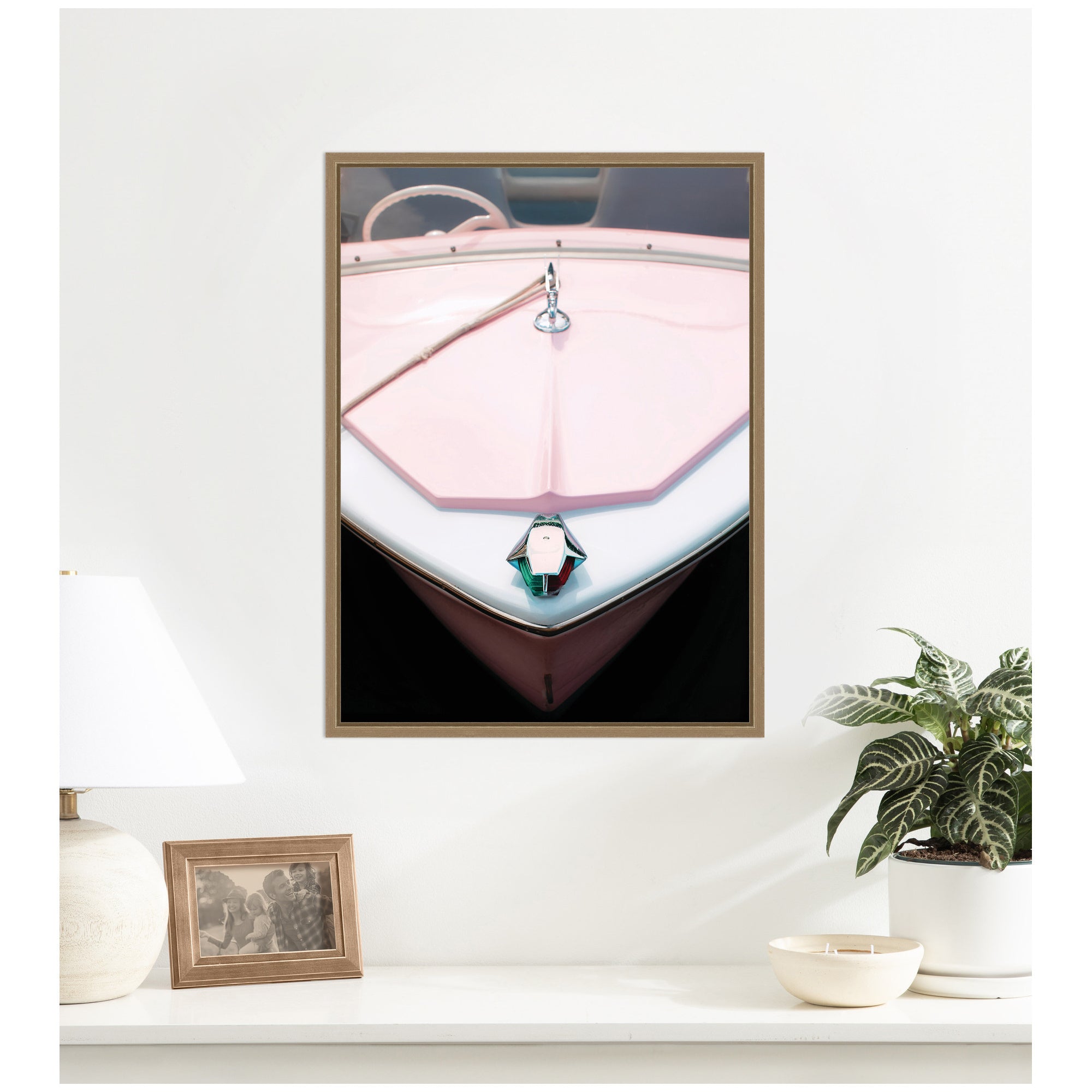 Framed Canvas 18 x 24 Sylvie Dark Gold 6