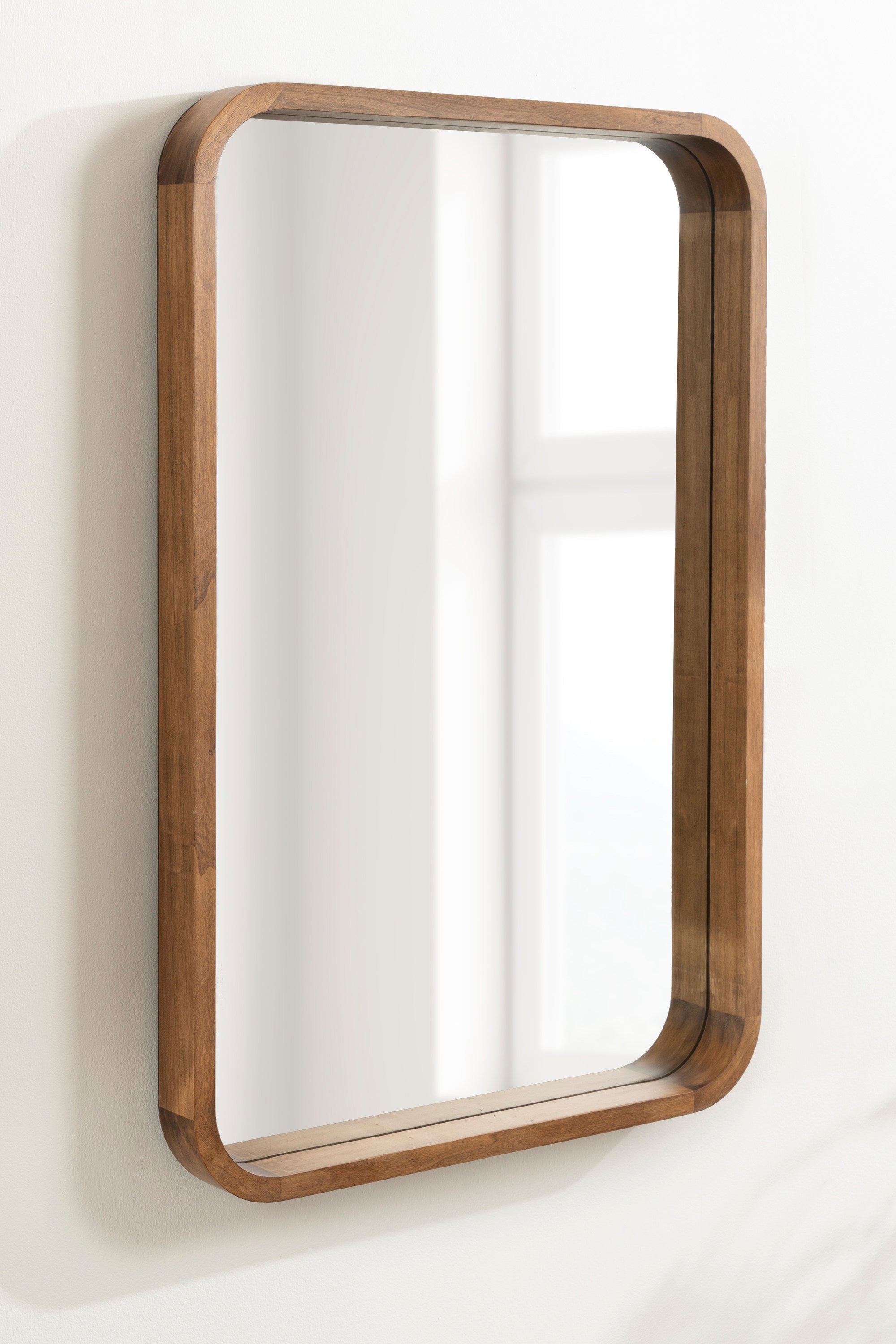 Rectangle Mirror Rustic Brown 24x36 7