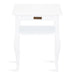 Side Table White 18x12x24 5