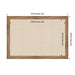 Pinboard 40x28 Owl Brown Narrow 2