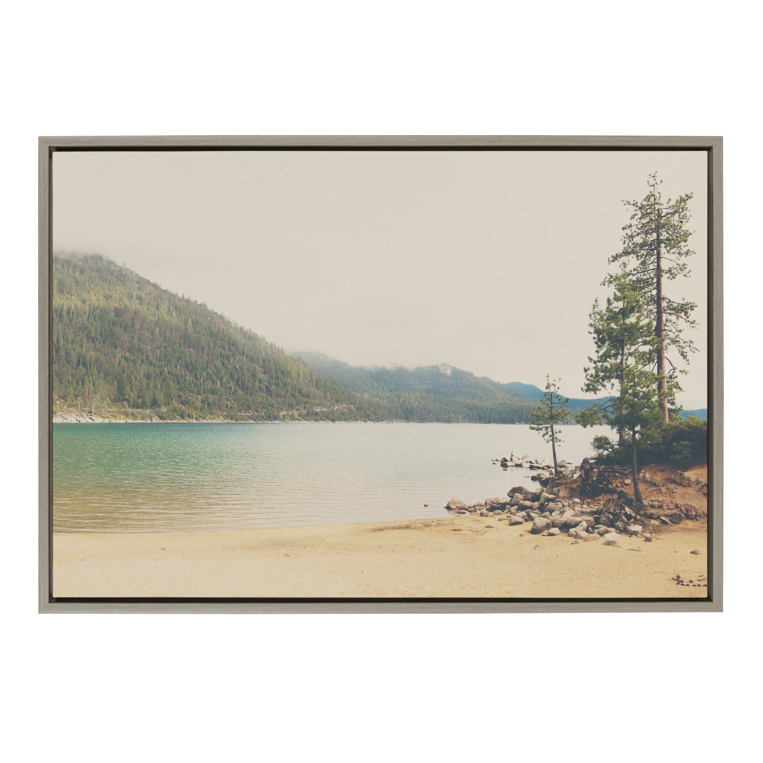 Framed Canvas Sylvie Graywash 23x33 2