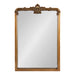 Rectangle Mirror Gold 25x36 5