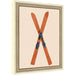 Mounted Canvas Castellan Distressed White 13x16 1