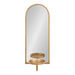 Wall Sconce Gold 6x5x16 6