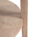 Side Table Natural Beige 16x16x24 6