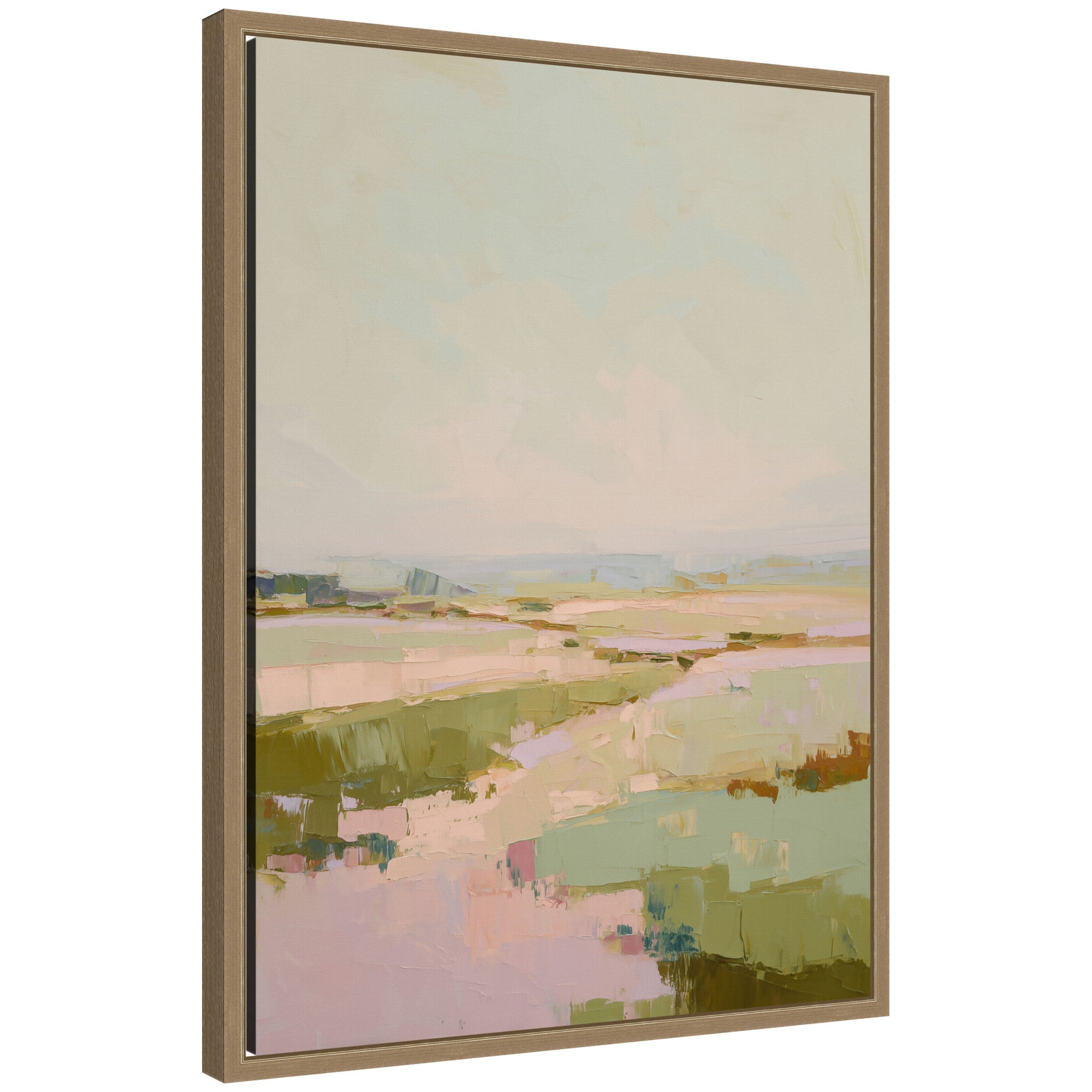 Framed Canvas 18x24 Sylvie Dark Gold 1