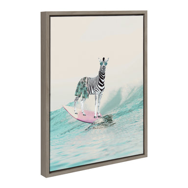 Framed Canvas Sylvie Graywash 18x24 1