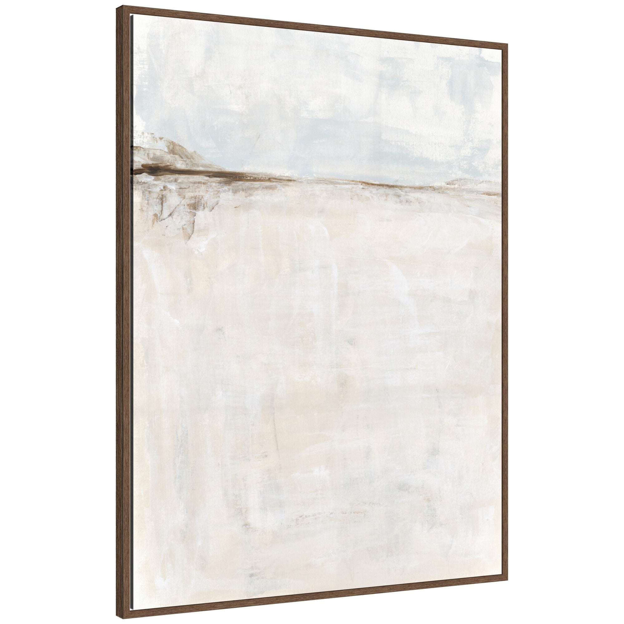 Framed Canvas 32x42 Sylvie Walnut 1