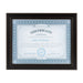 Document Frame Distressed Black 8.5x11 2