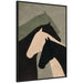 Framed Canvas 28x38 Sylvie Black 1