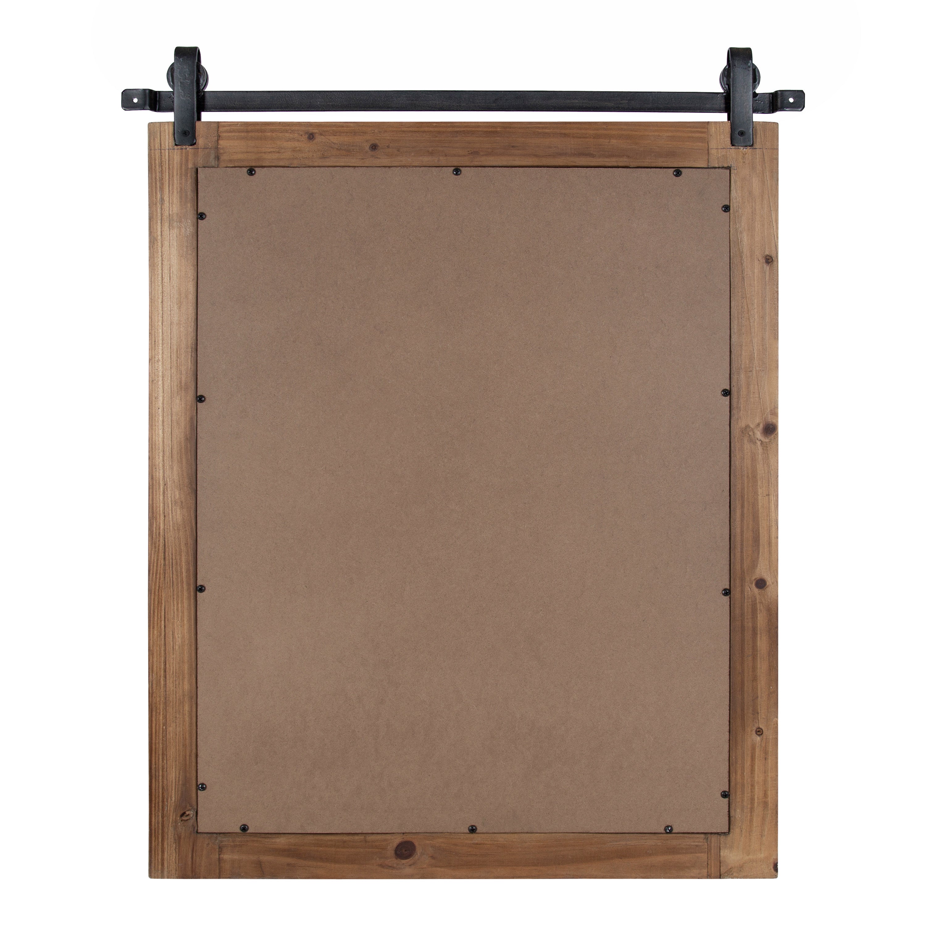 Rectangle Mirror Rustic Brown 22x30 4