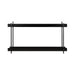 Accent Shelf Black 28x7x15 4