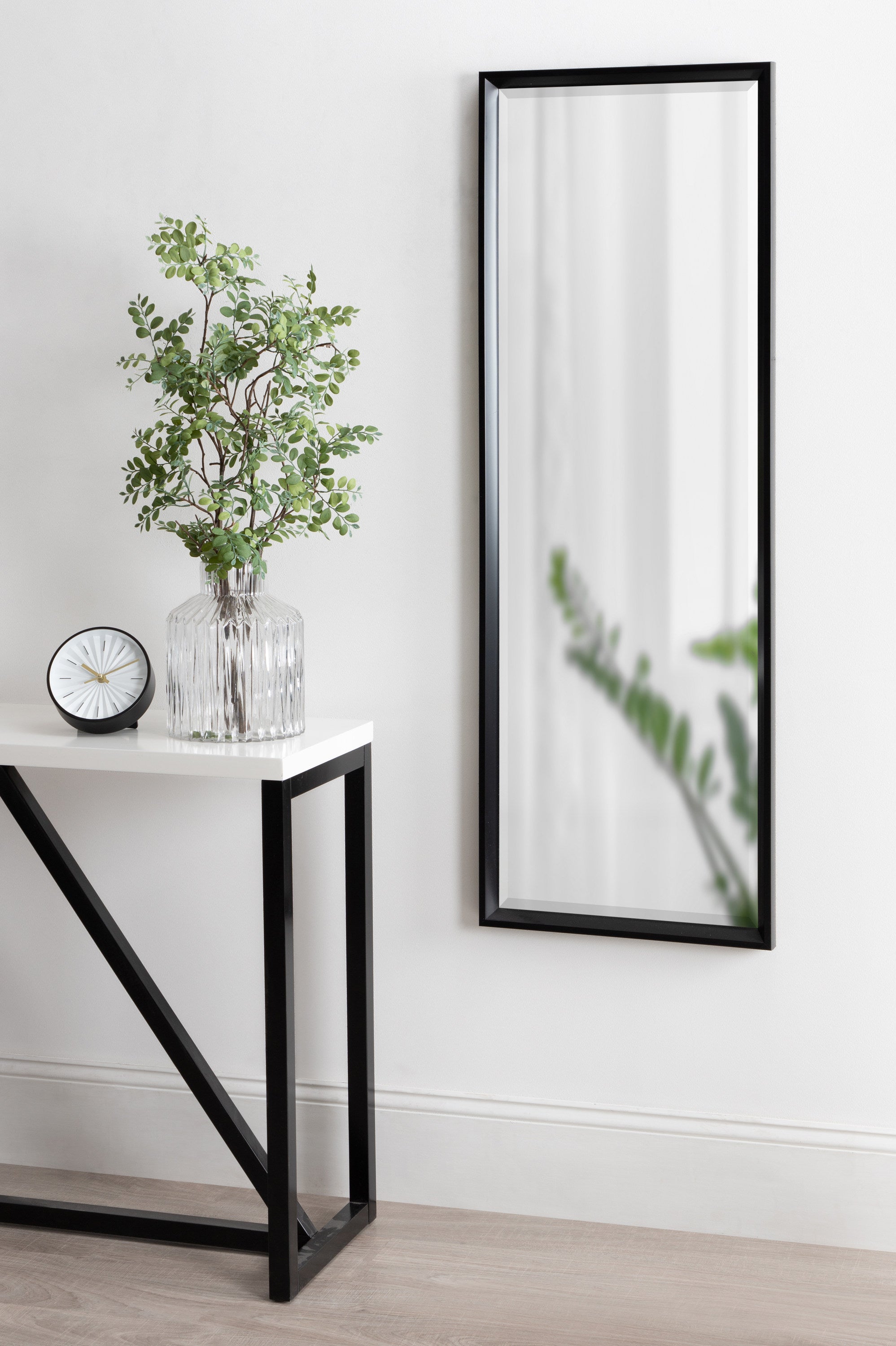 Full Length Mirror Black 17.5x49.5 6