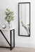 Full Length Mirror Black 17.5x49.5 6