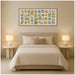 Framed Canvas Sylvie Dark Gold 40x18 6