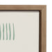 Framed Canvas Sylvie Dark Gold 18x24 3